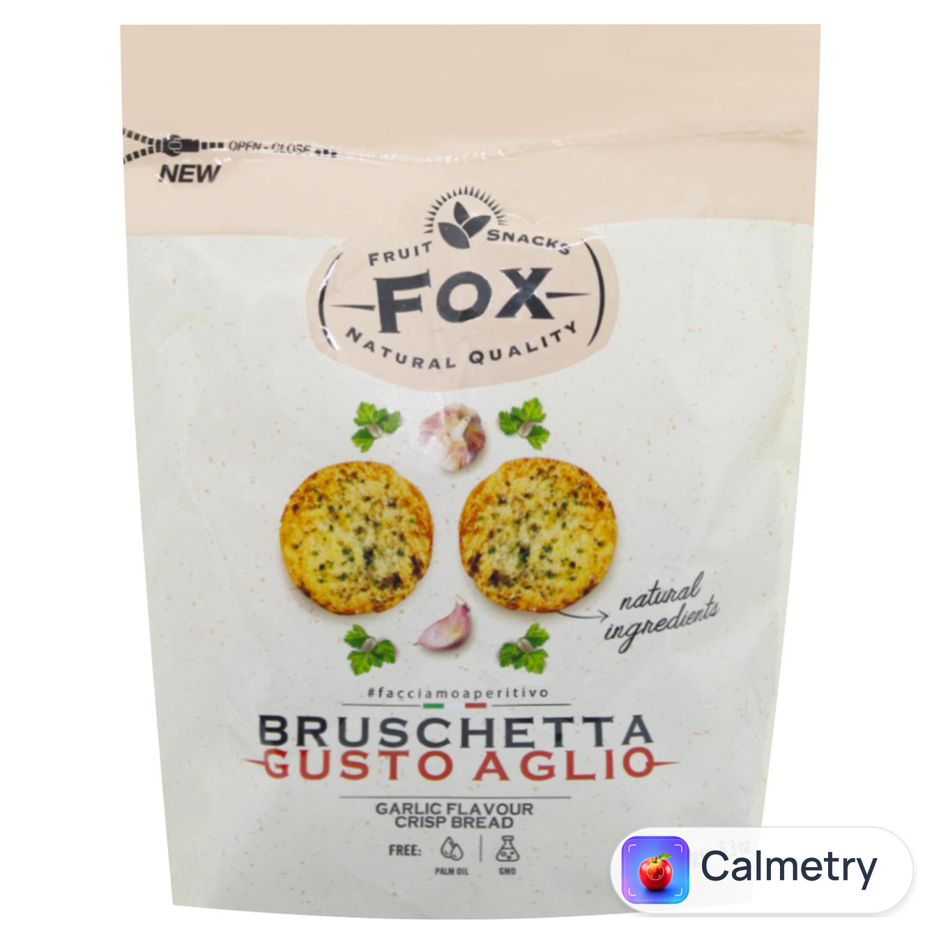 Брускетта Fox Chef Gourmet з часником 150г