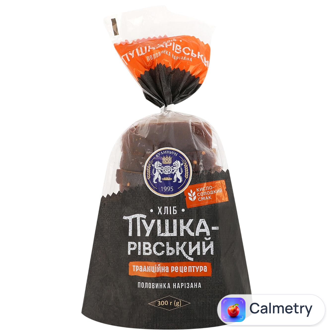 Хліб Кулиничі Пушкарівський половинка нарізаний 300г — фото продукту