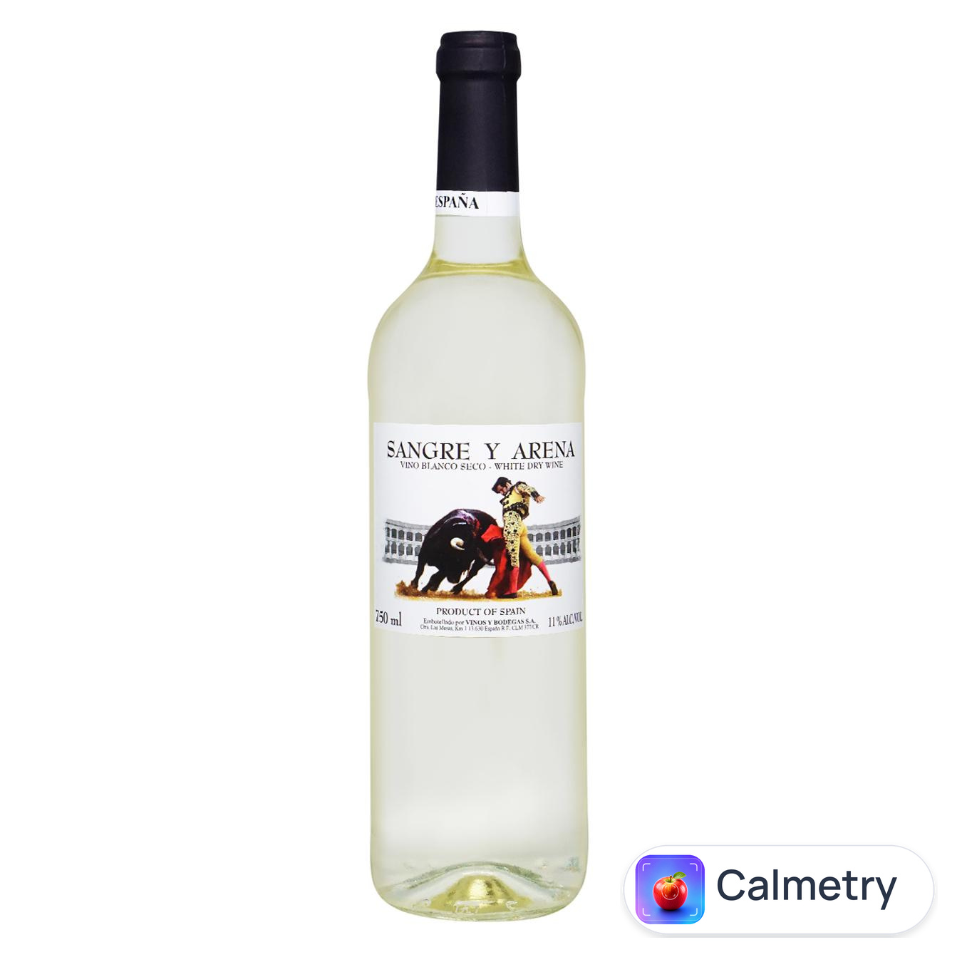 Вино Sangre y Arena Blanco Seco біле сухе 11% 0,75л
