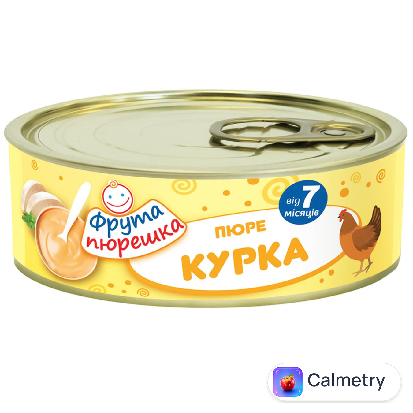 Пюре Фрута пюрешка курка 120г