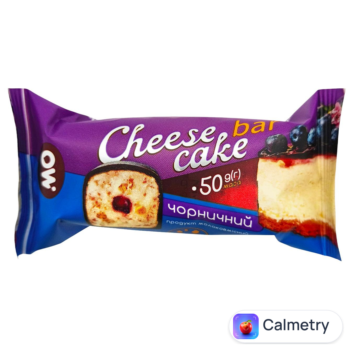 Сирок глазурований Молочний Острів Cheese Cake Bar Чорниця 26% 50г
