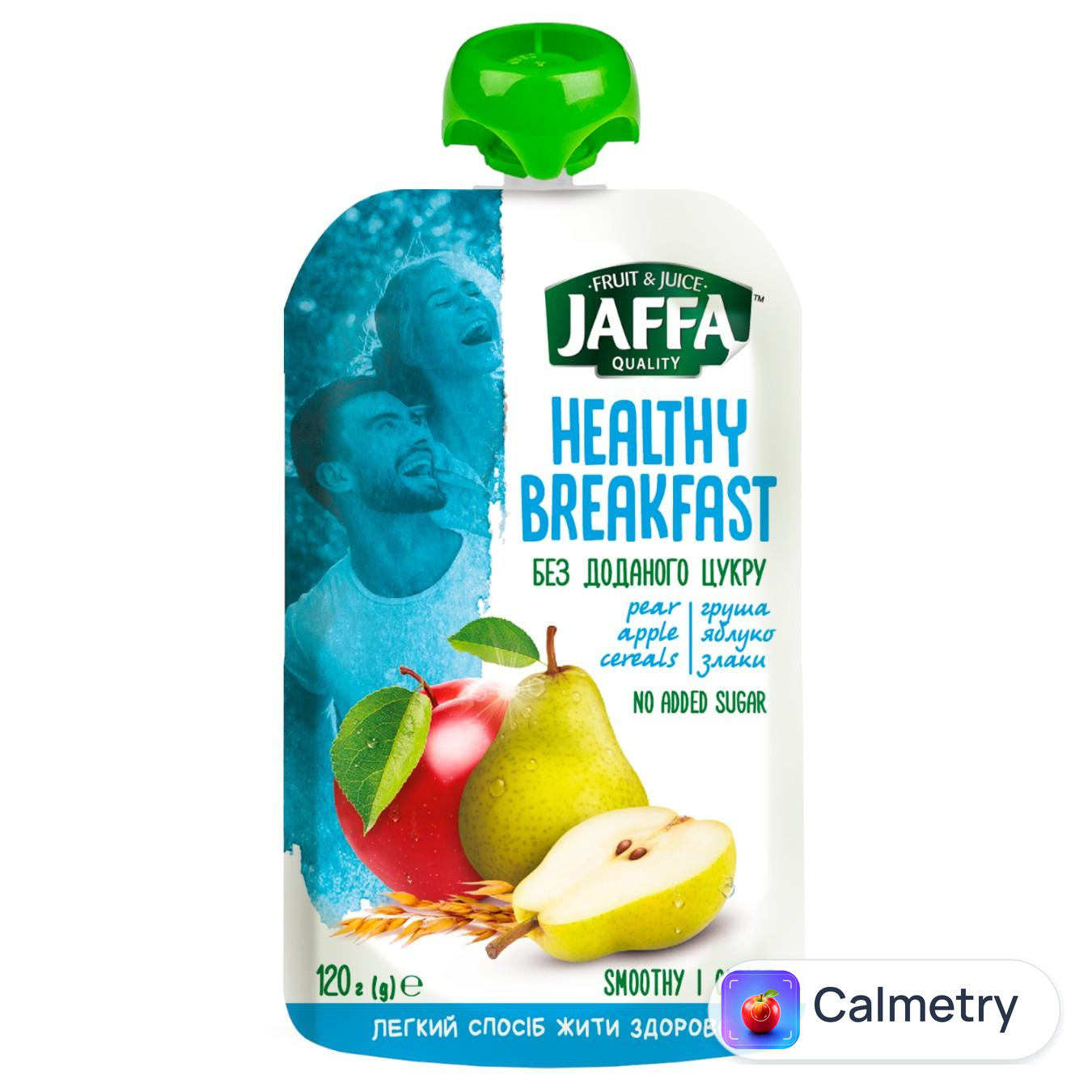 Смузі Jaffa Healthy Breakfast з груш та яблук перетертих зі злаками 120г