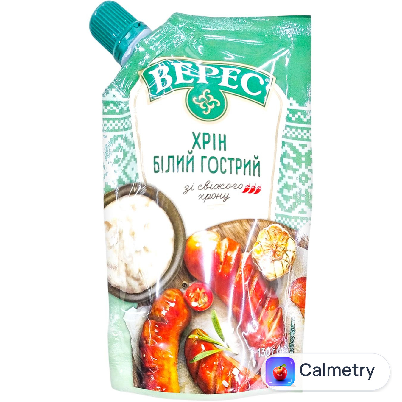 Хрін Верес білий гострий 130г