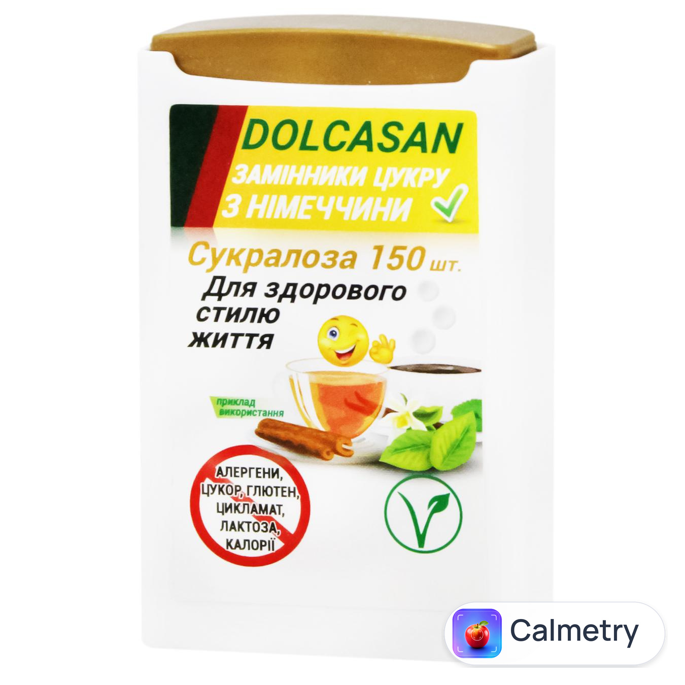 Замінник цукру Dolcasan Сукралоза 150 таблеток