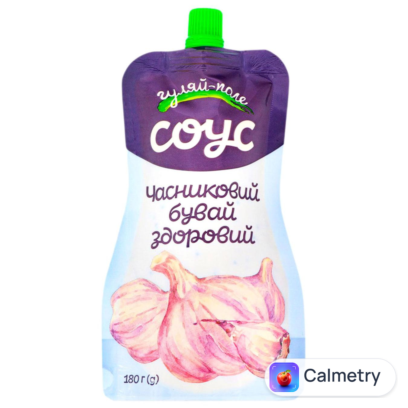 Соус Гуляй-поле Часниковий бувай здоровий 180г