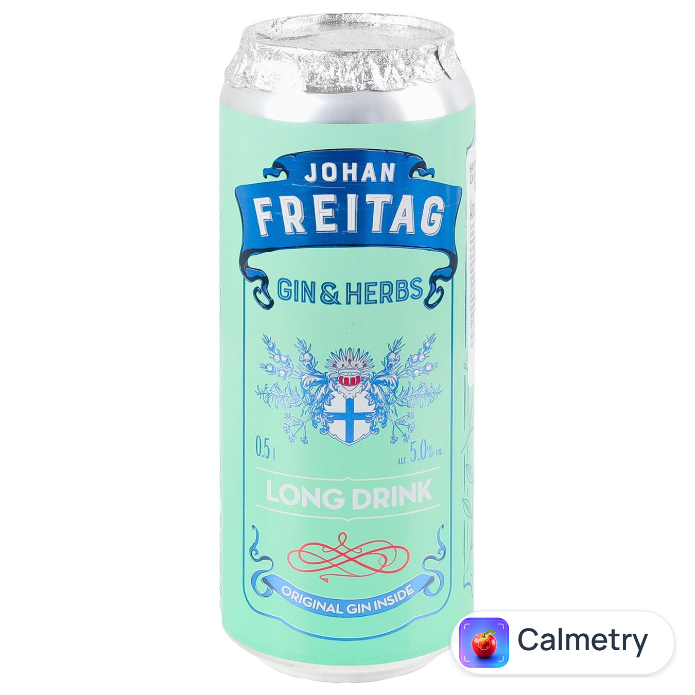 Коктейль алкогольний Johan Freitag Gin&Herbs 5% 0,5л