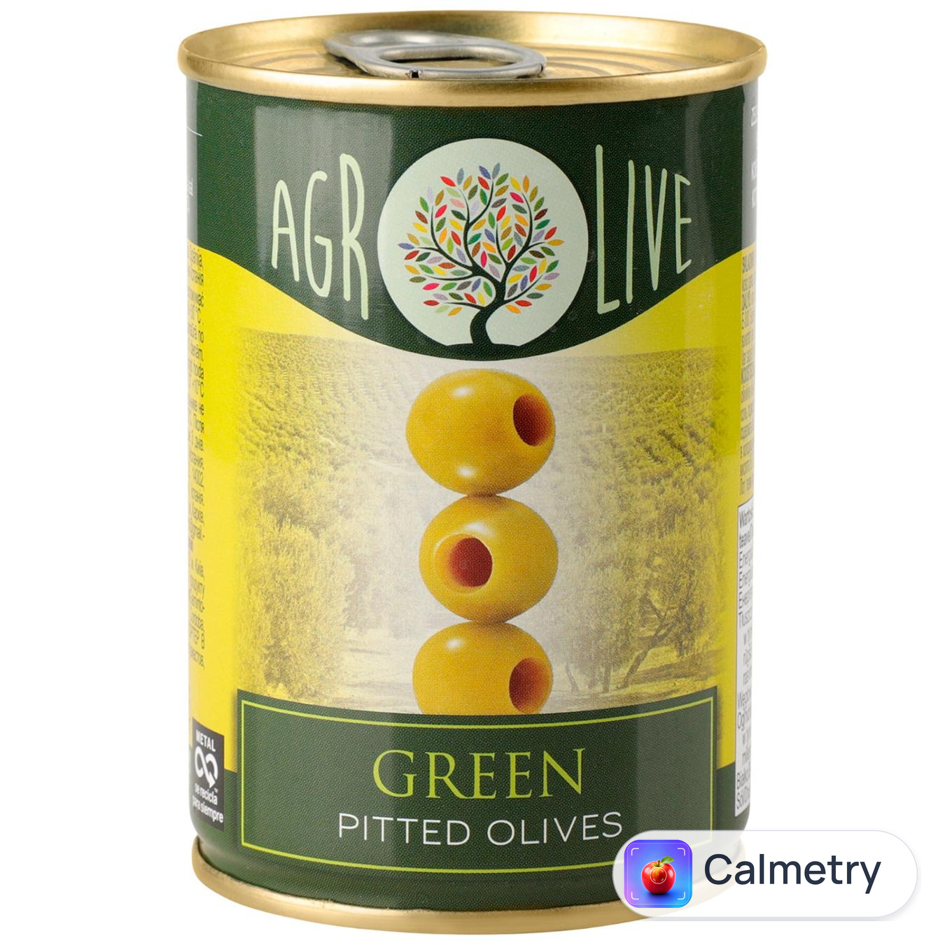 Оливки зелені Agrolive без кісточки 292мл — фото продукту