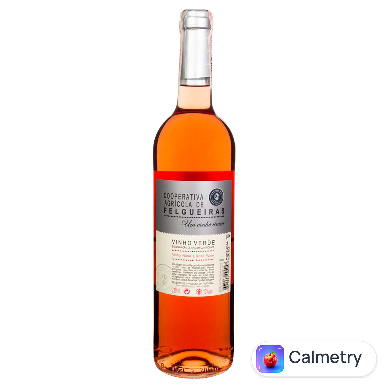 Вино Vinho Verde Agricola de Felgueiras рожеве напівсухе 10% 0,75л