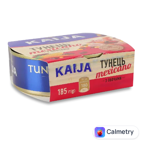Тунець Kaija Mexicano з овочами, ключ