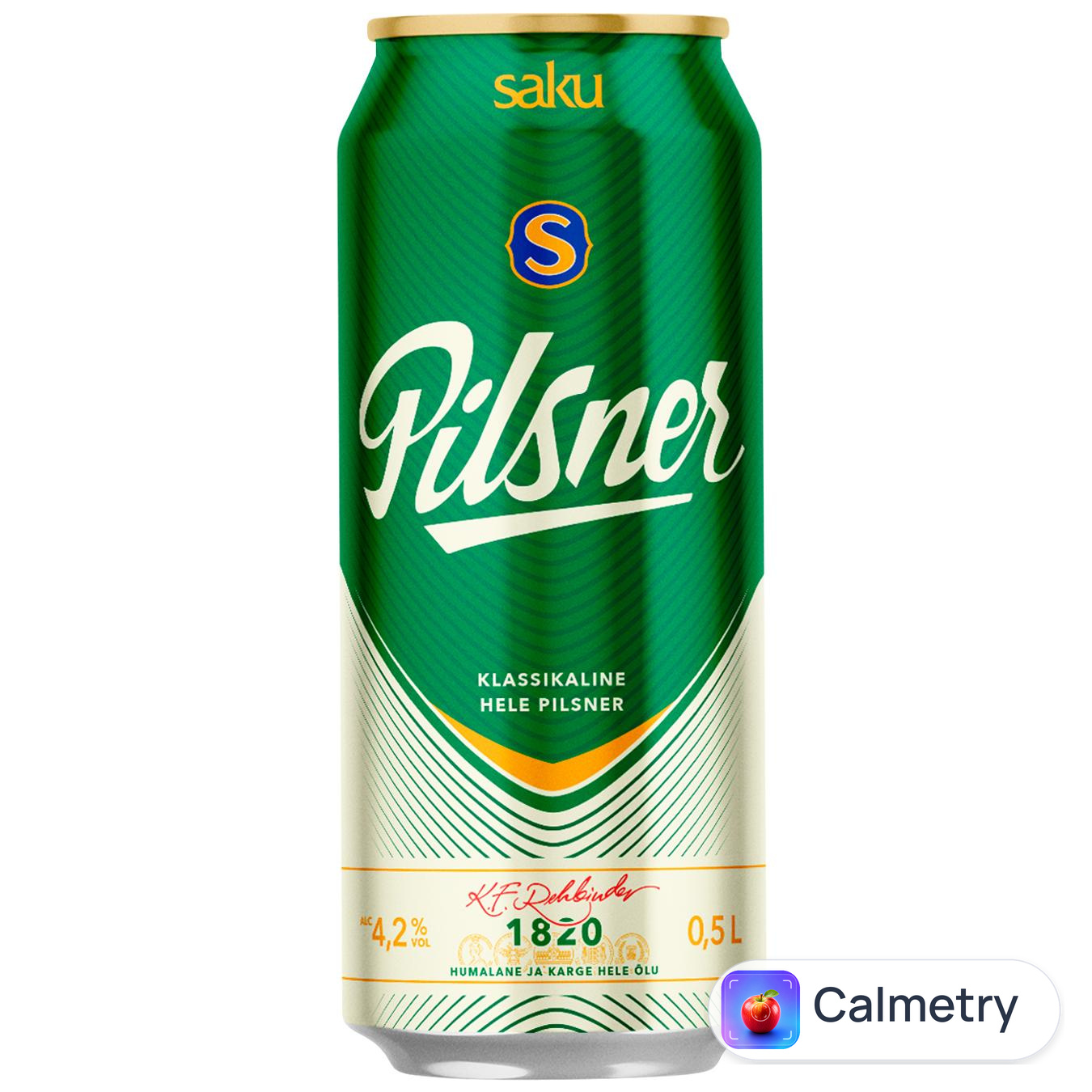 Пиво Saku Pilsner світле 4,2% 0,5л