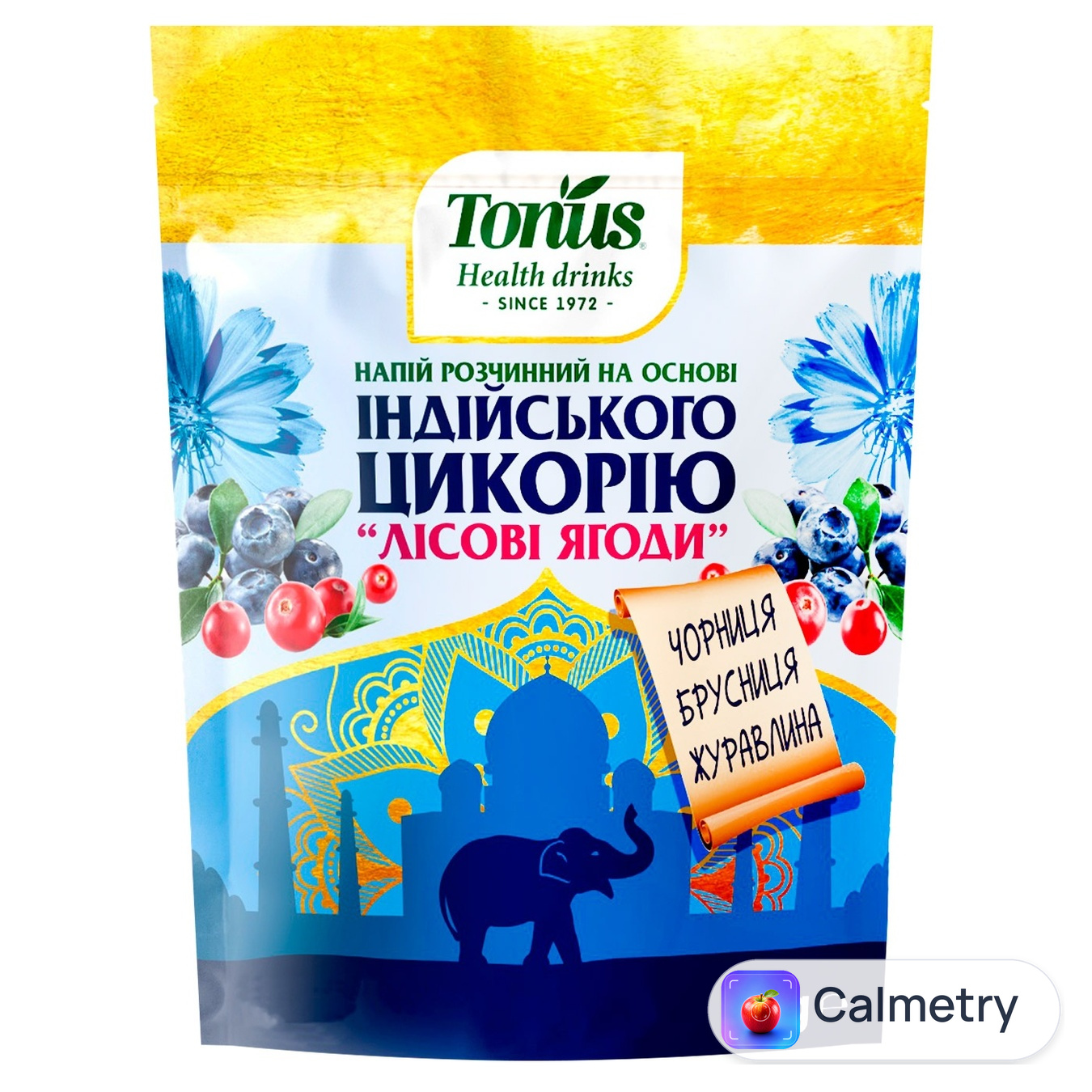 Напій «Тонус» «Лісова ягода» на основі індійського цикорію розчинний