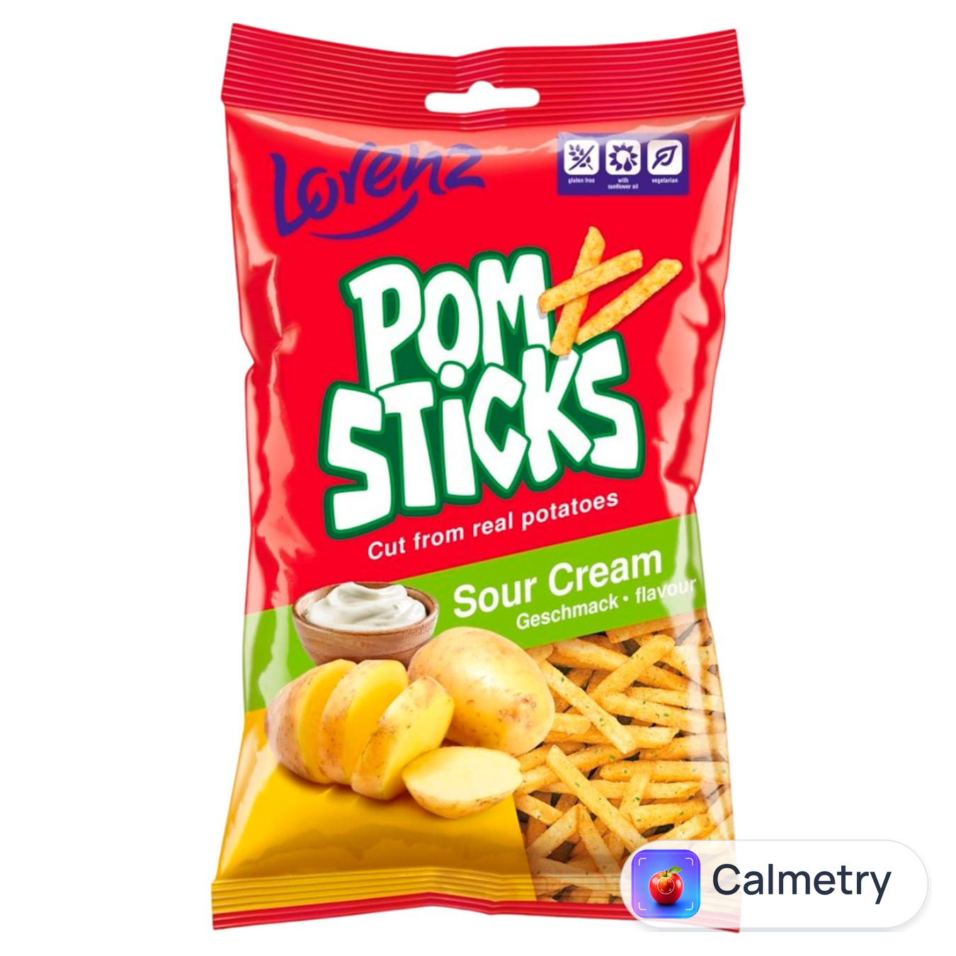 Соломка картопляна Lorenz Pomsticks смак сметани 85г