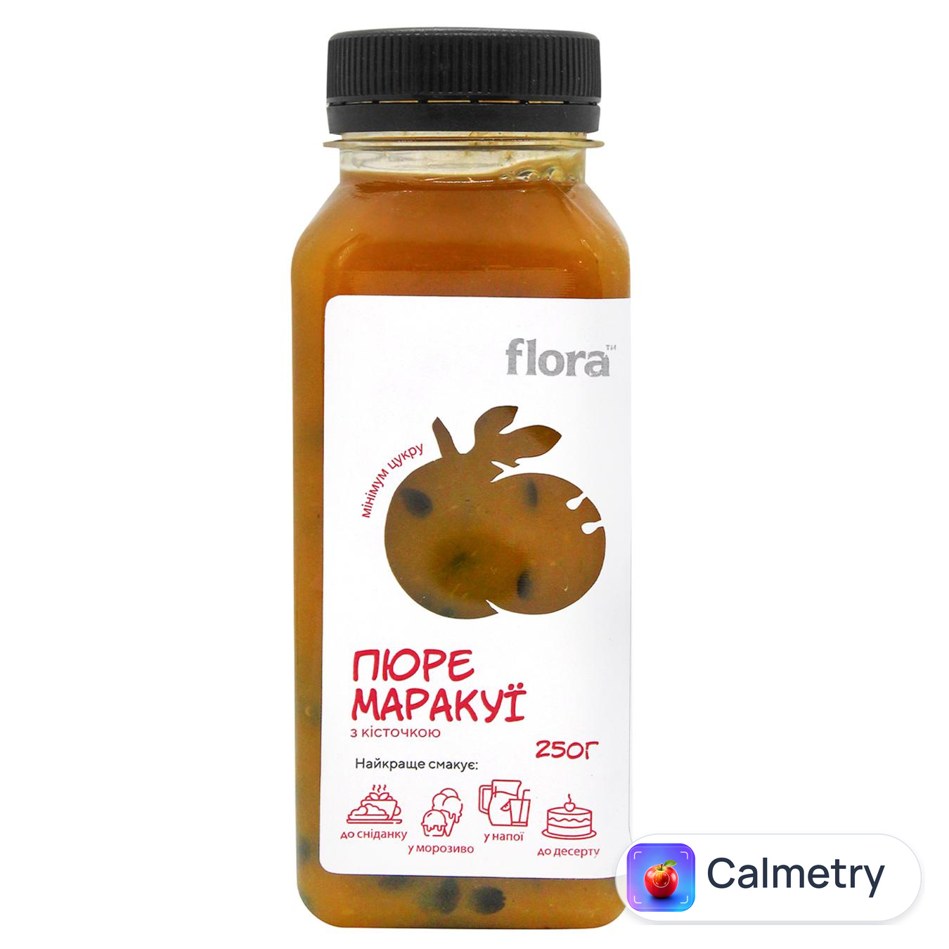 Пюре Flora Маракуя 250мл — фото продукту
