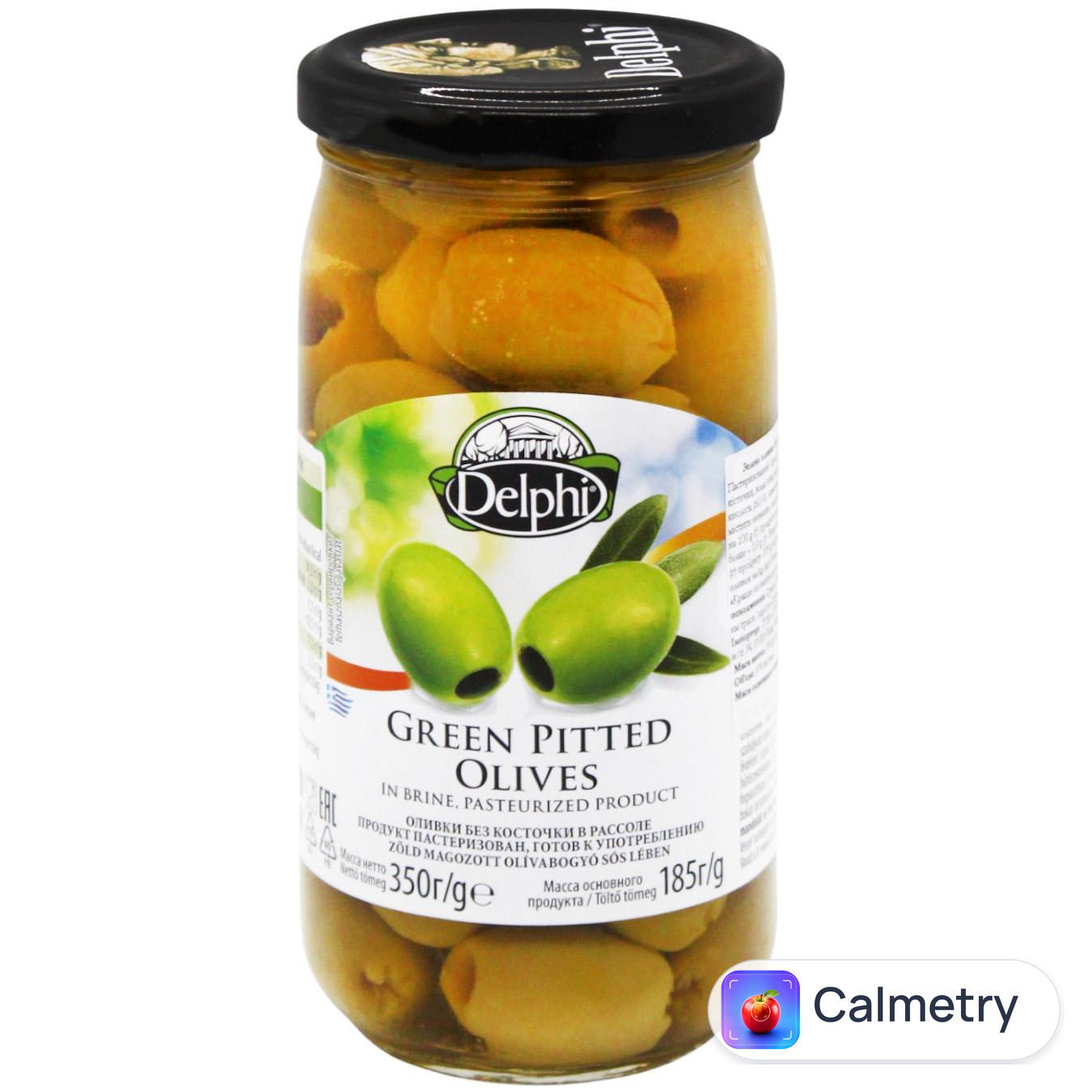 Оливки Delphi без кісточки в розсолі 350г