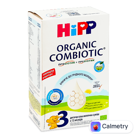 Суміш Hipp Combiotiс 3 суха молочна, 500г