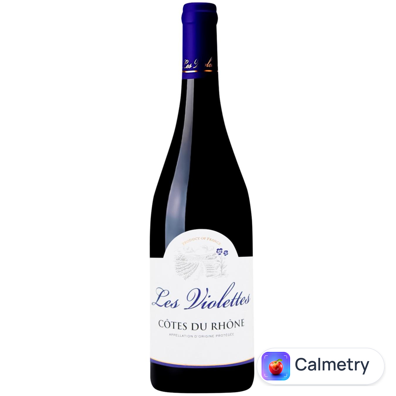 Вино Les Violettes Cotes-du-Rhone Rouge червоне сухе 13,5% 0,75л