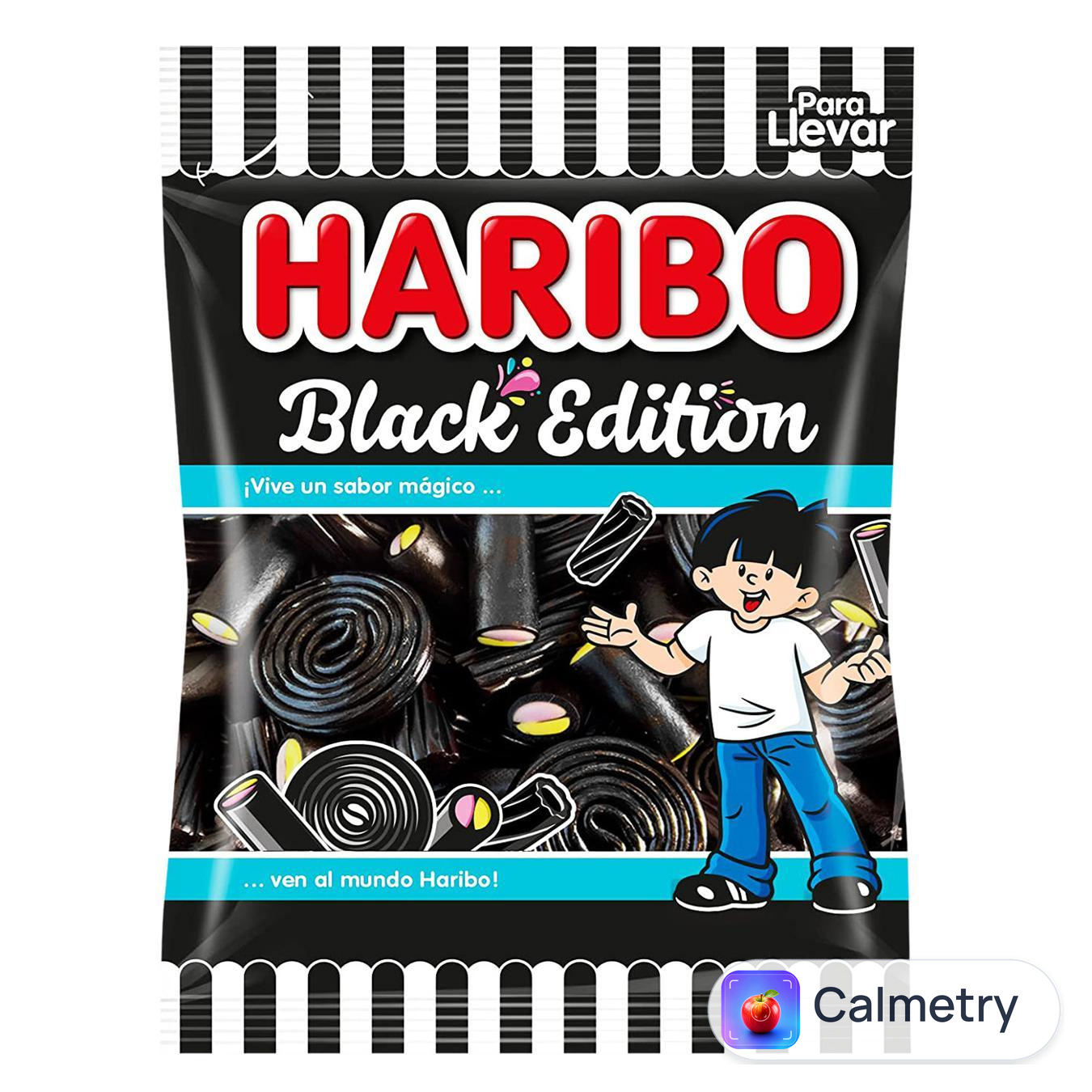Цукерки Haribo Black Edition 100г — фото продукту