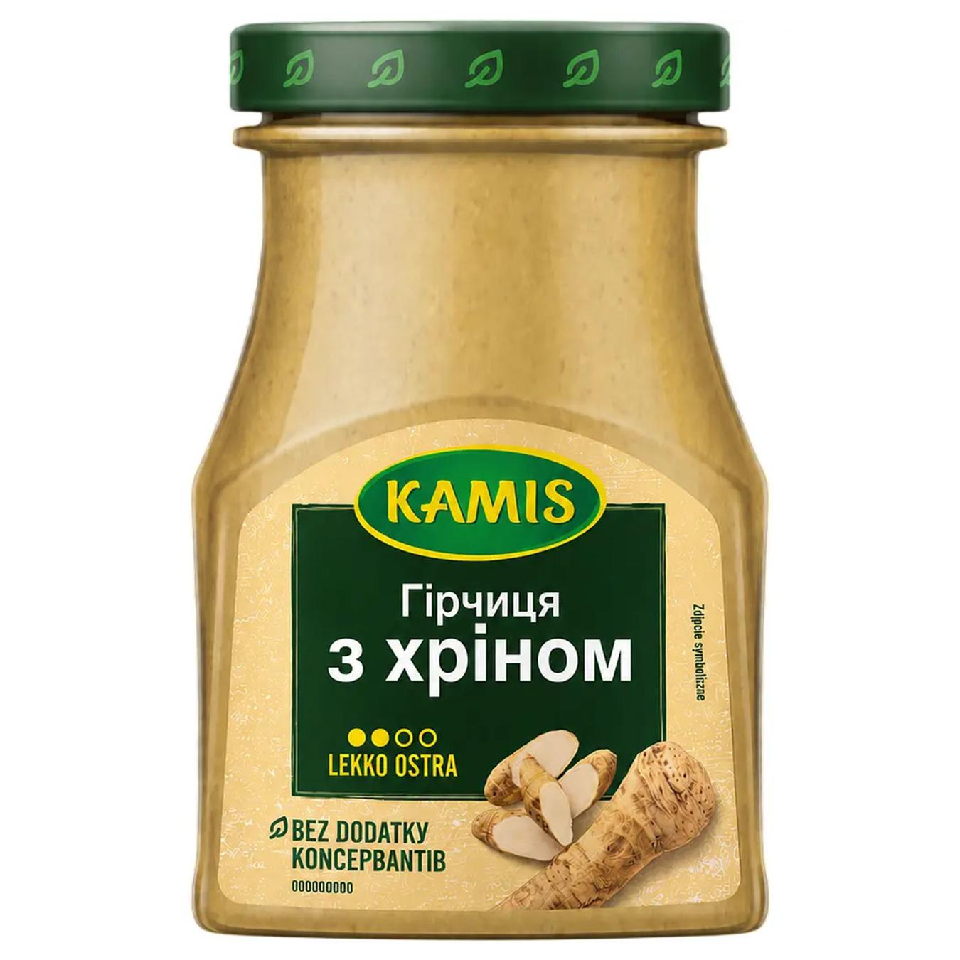 Гірчиця Kamis з хроном 185г — фото продукту