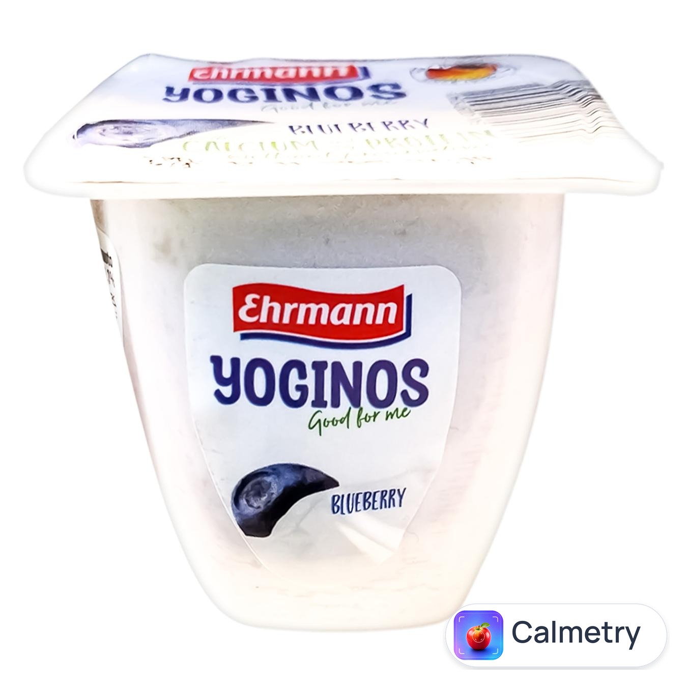 Йогурт Ehrmann Yoginos чорниця 0,1% 100г