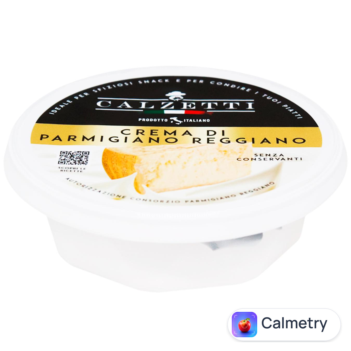 Крем-сир Calzetti Парміджано Реджано 50% 125г