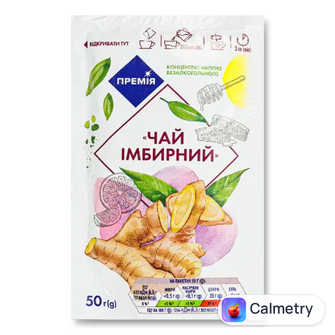 Чай імбирний «Премія»® концентрований д/п 50г