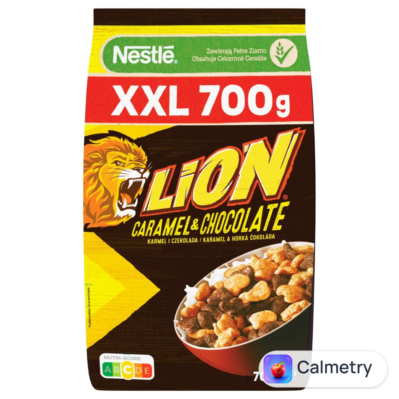 Сніданок сухий NESTLE® LION® Caramel&Chocolate 700г
