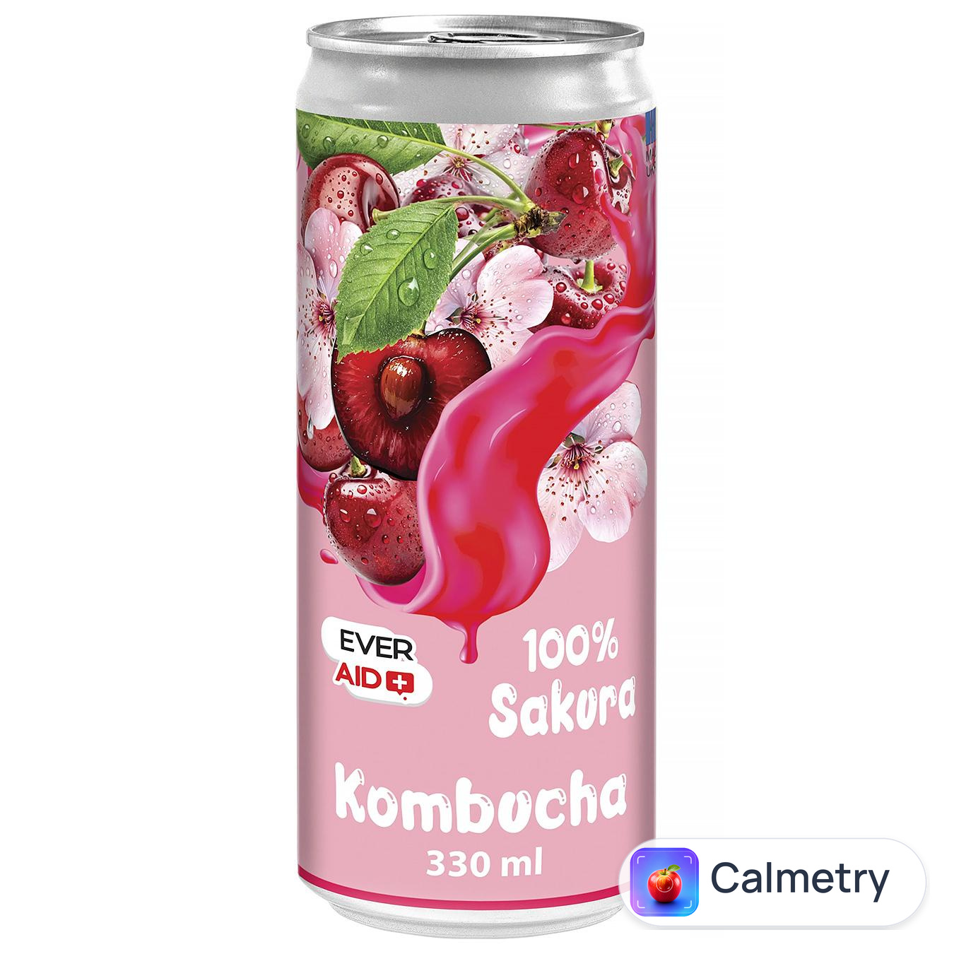 Комбуча Ever Aid Sakura 0,33л