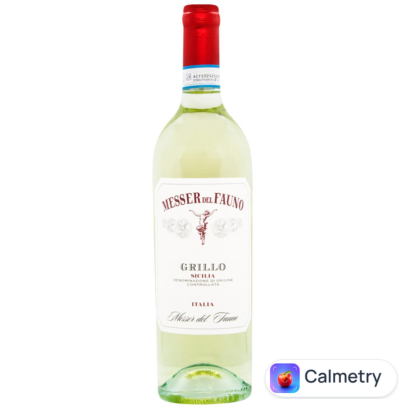 Вино Messer del Fauno Terre Siciliane Bianco Grillo біле сухе 12.5% 0.75л