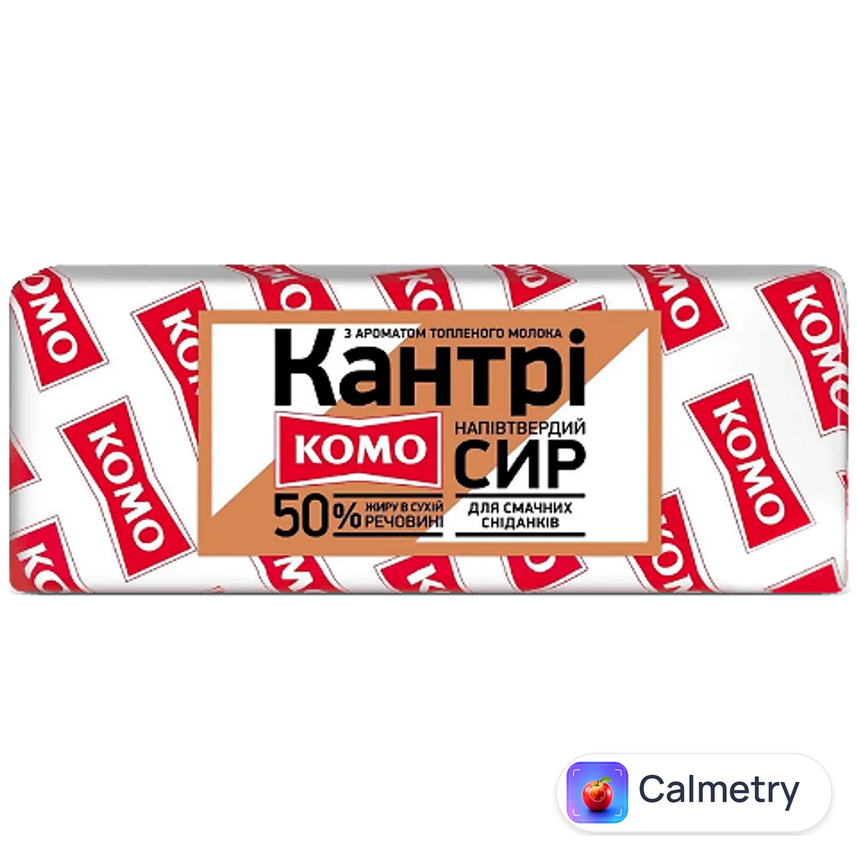 Сир «Комо» «Кантрі» 50%, слайси