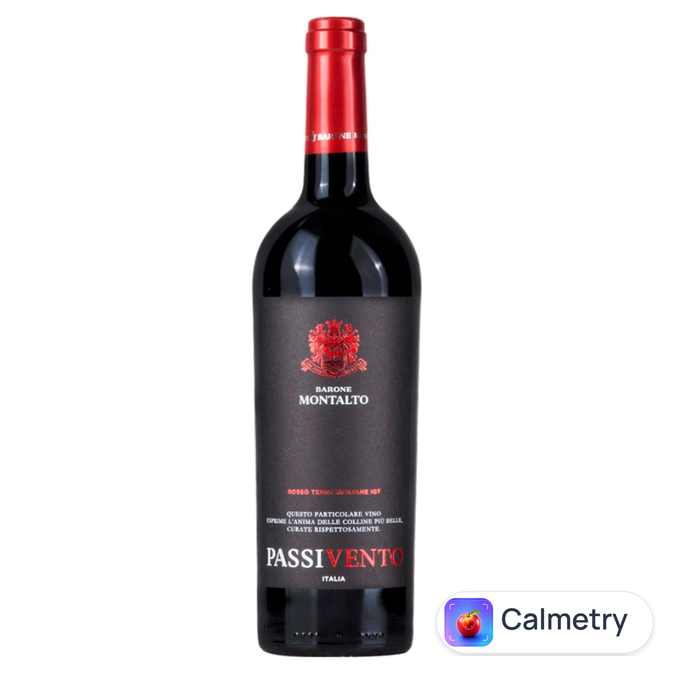 Вино Montalto Passivento Terre Siciliane червоне напівсухе 13,5% 0,75л