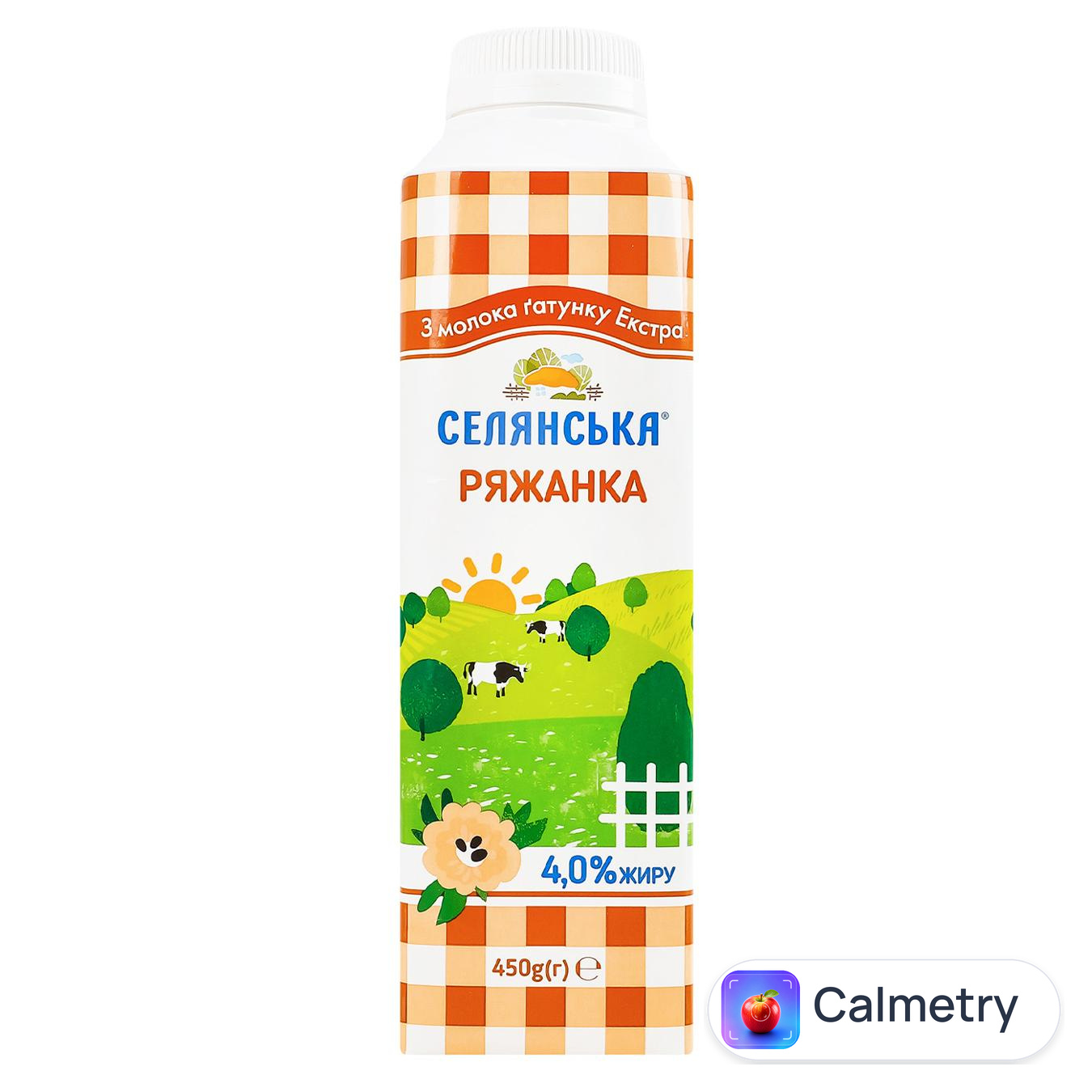 Ряжанка Селянська 4% 450г
