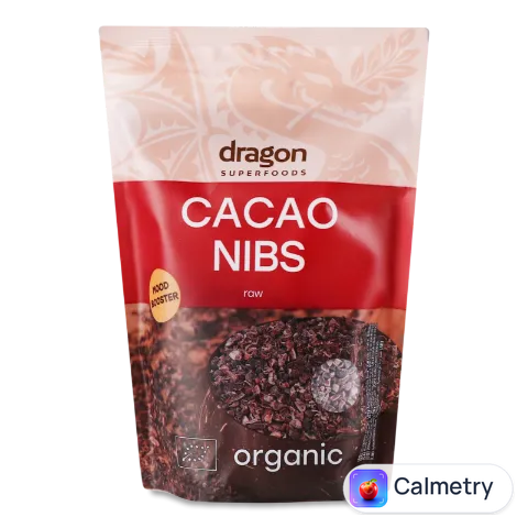 Какао-боби Dragon Superfoods сирі подрібнені 200г
