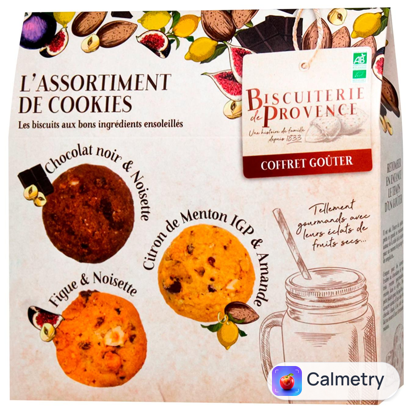 Набір печива Biscuiterie de Provence асорті органічне 210г