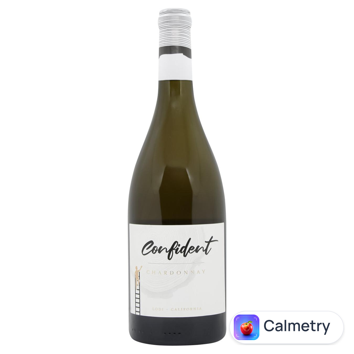 Вино Confident Lodi California Chardonnay біле сухе 13,5% 0,75л