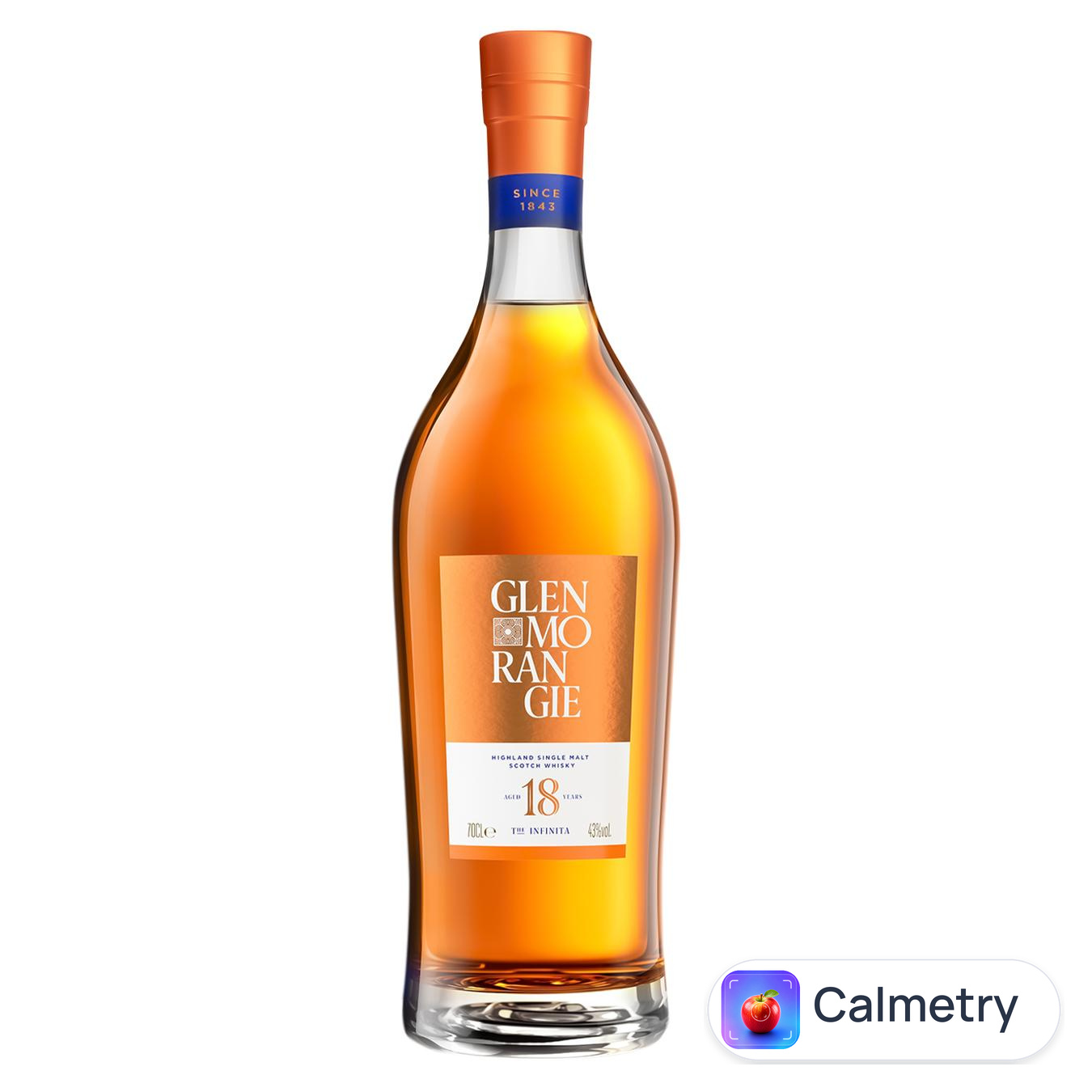 Віскі Glenmorangie 18 років 43% 0.7л — фото продукту