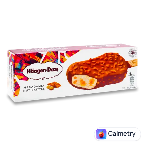 Морозиво Haagen-Dazs ванільне карамель макадамія