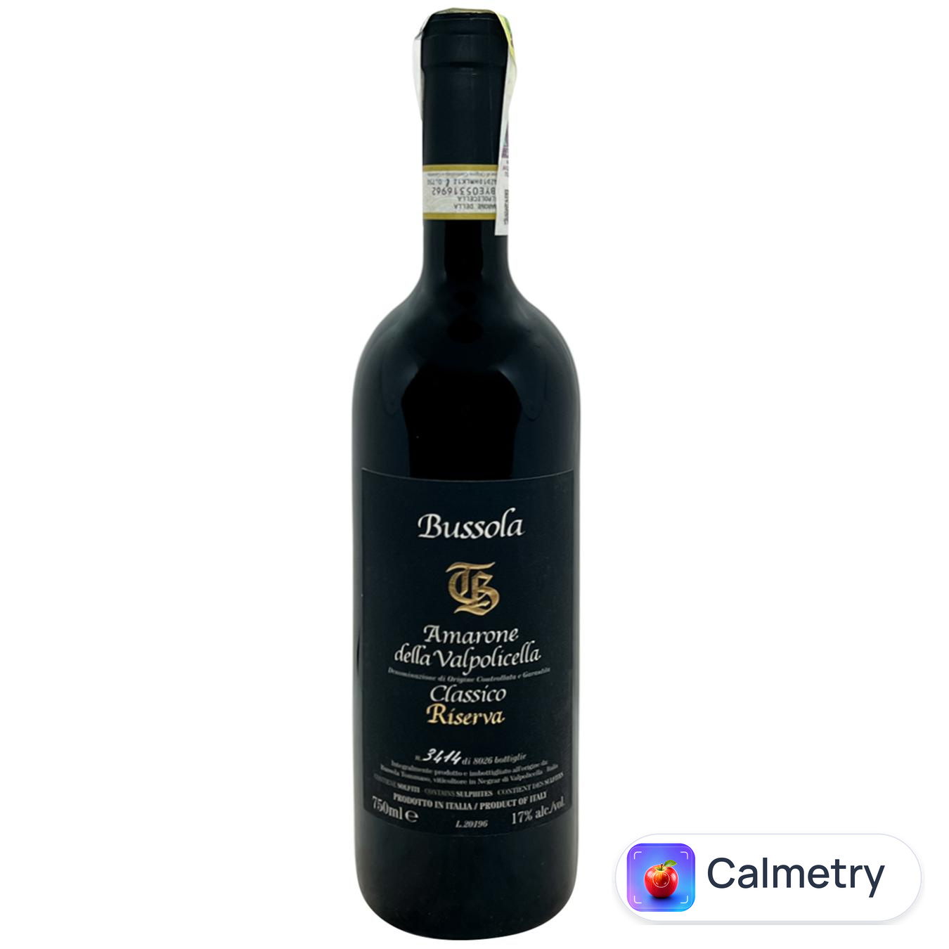 Вино Bussola Amarone della Valpolicella Classico TB червоне напівсухе 17% 0,75л