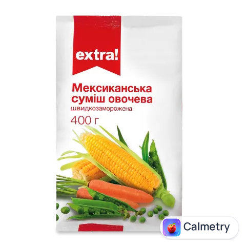 Суміш овочева Extra! «Мексиканська» швидкозаморожена