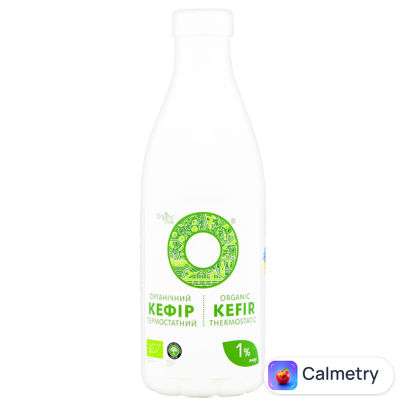 Кефір Organic Milk органічний термостатний 1% 900г