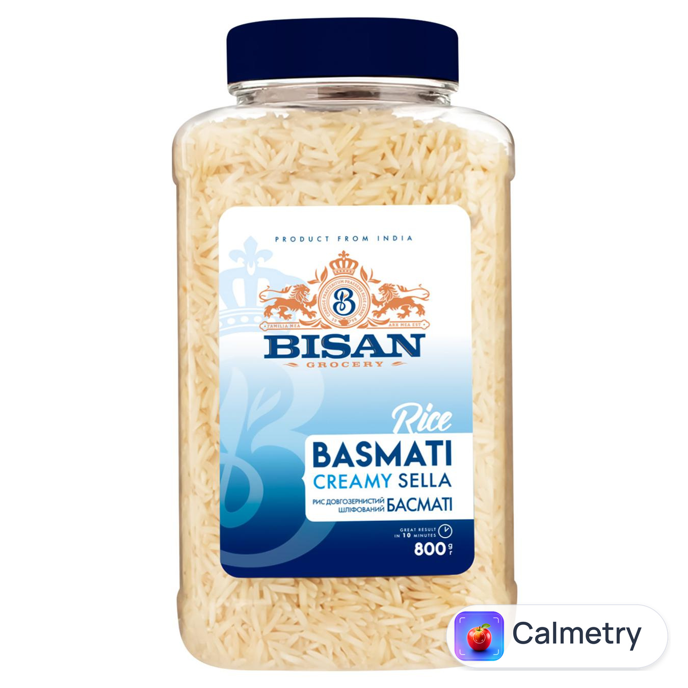 Рис Bisan Басматі Creamy Sella 800г