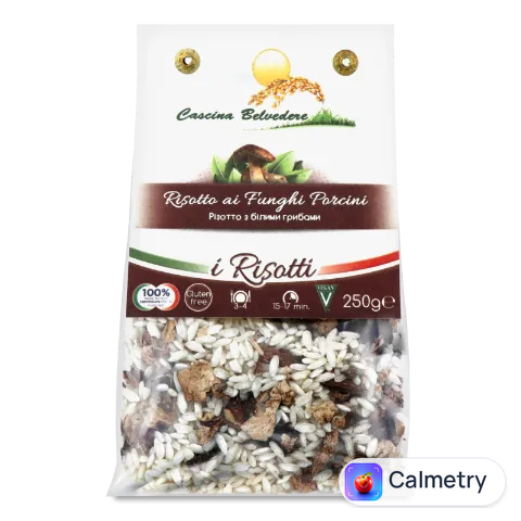 Рис Cascina Belvedereз різото з білими грибами