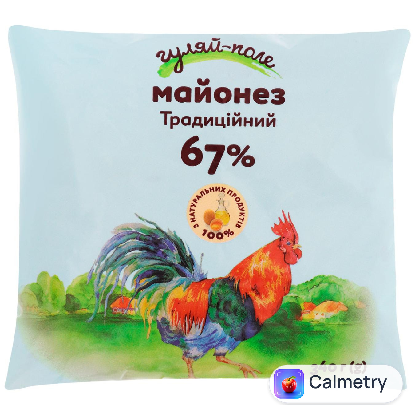 Майонез Гуляй-поле Традиційний 67% 340г