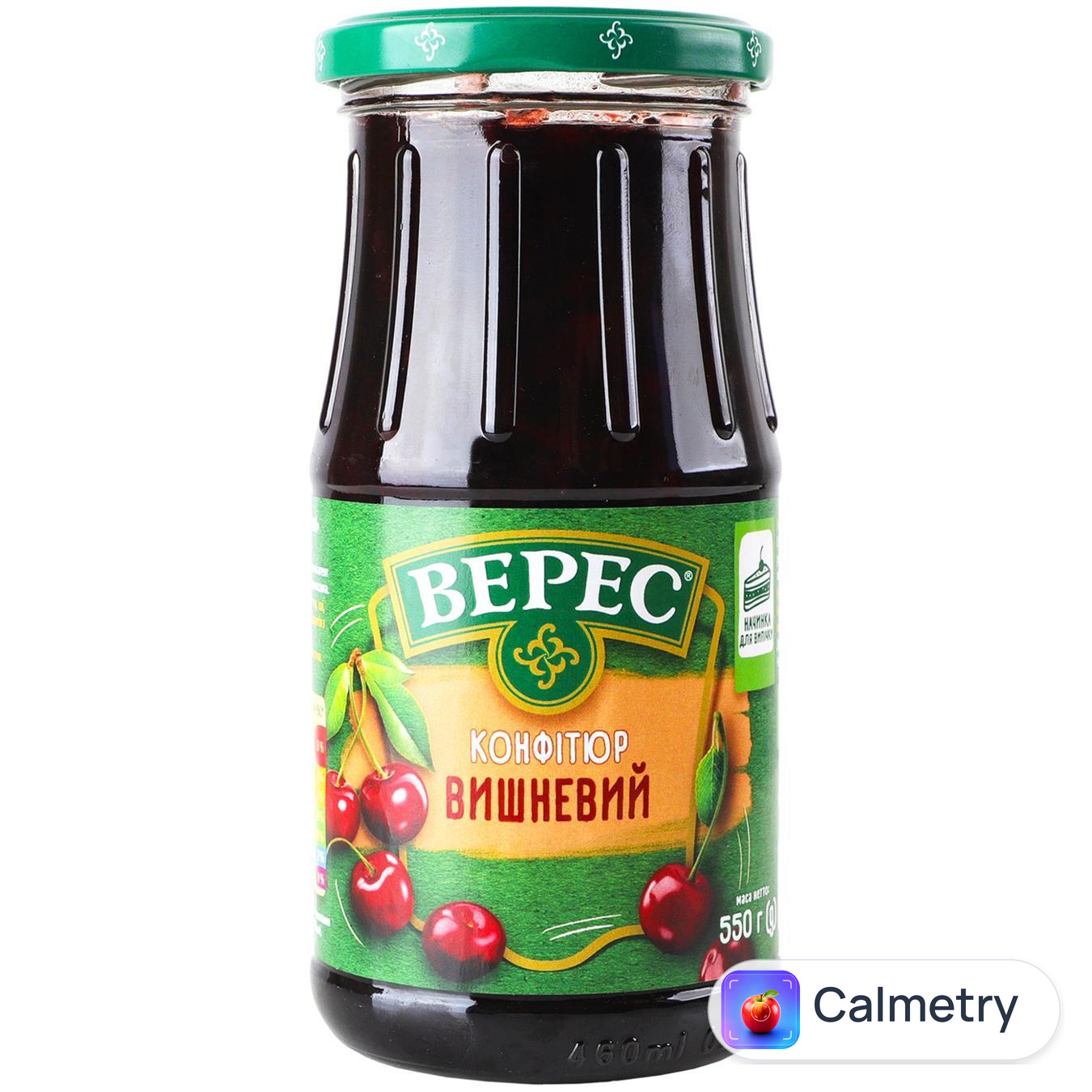 Конфітюр Верес вишневий 620г