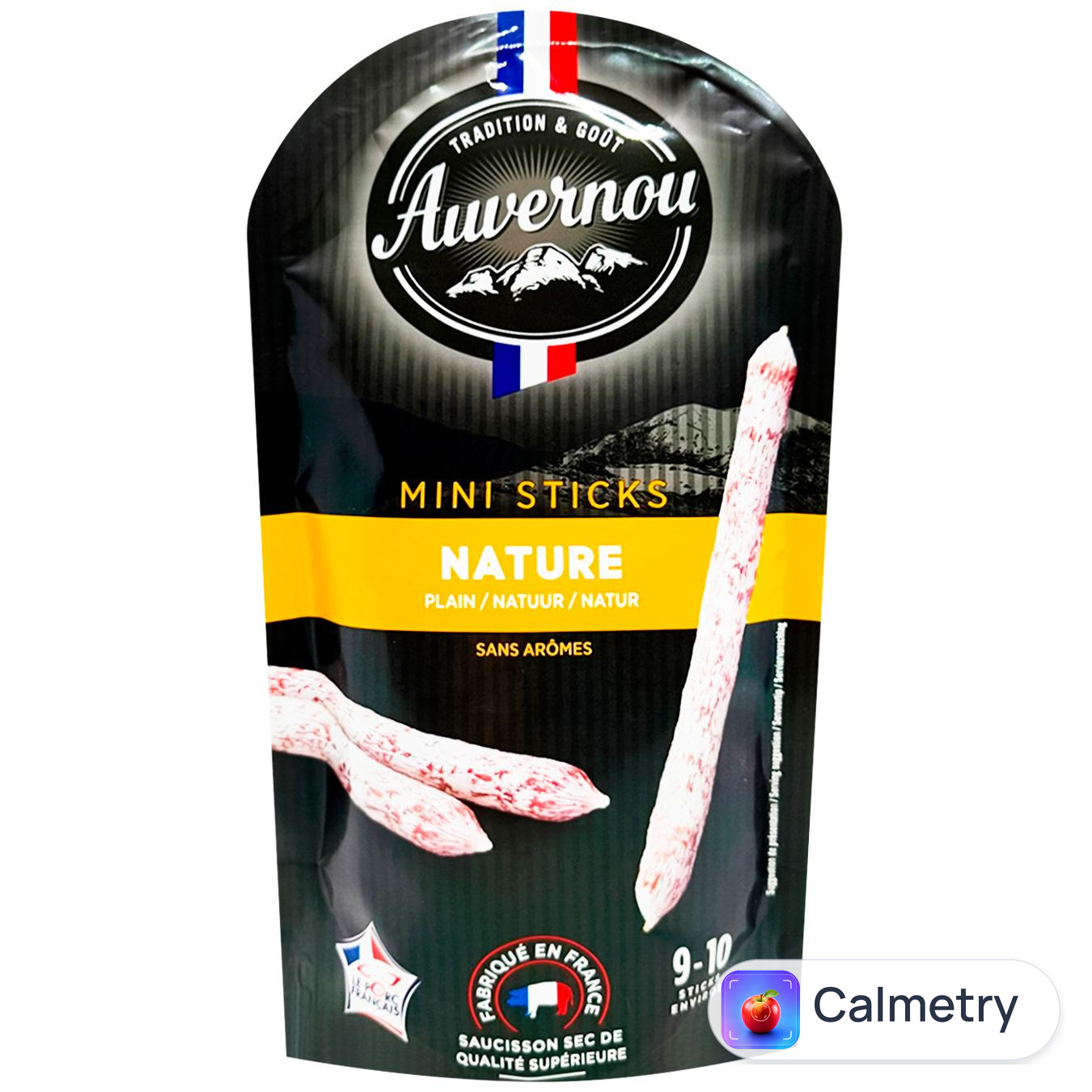 Ковбаски Auvernou Nature Mini Sticks 100г — фото продукту