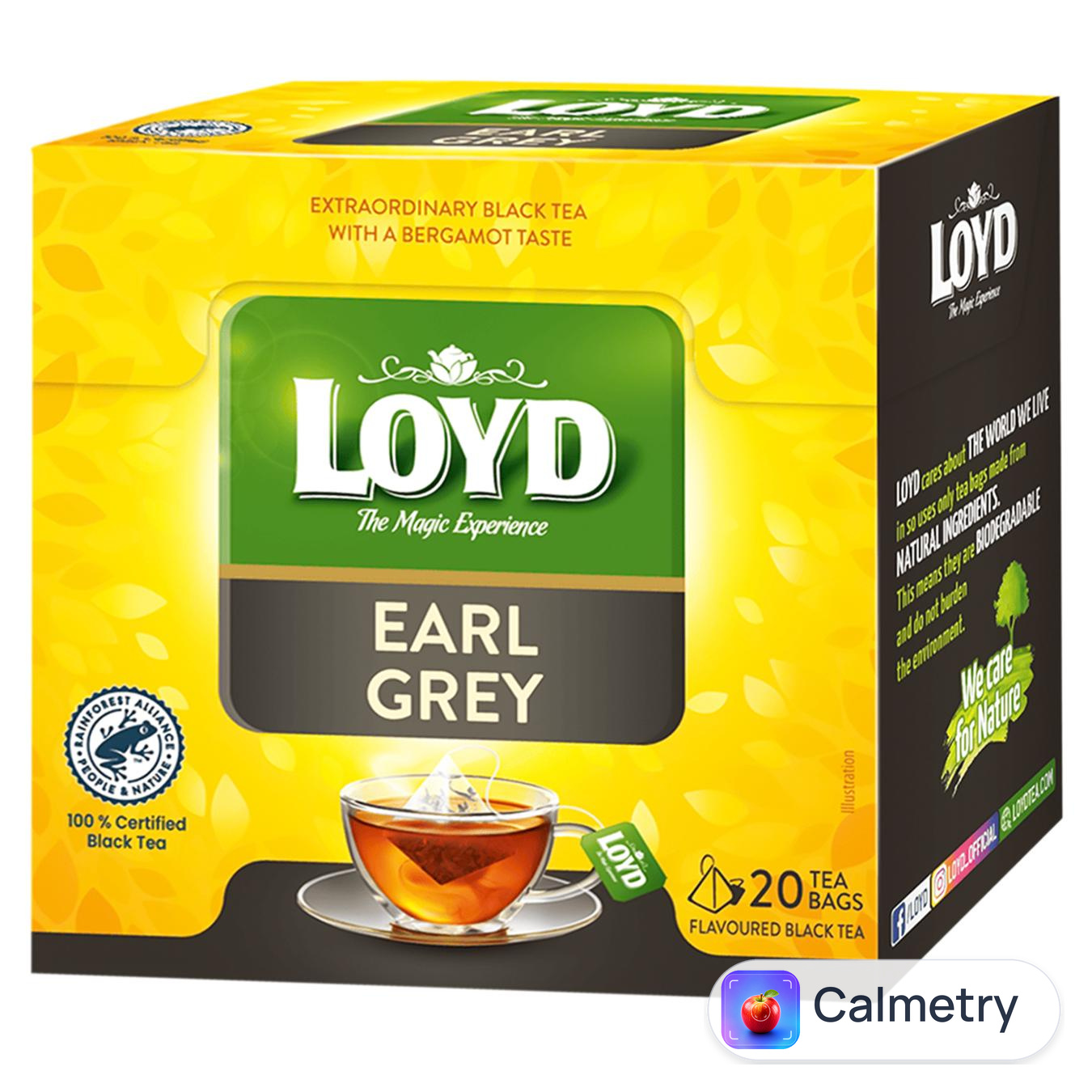 Чай чорний Loyd Earl Grey 2г*20шт — фото продукту