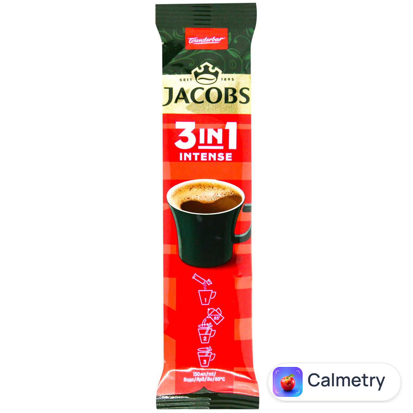 Напій кавовий Jacobs Intense 3в1 12г — фото продукту