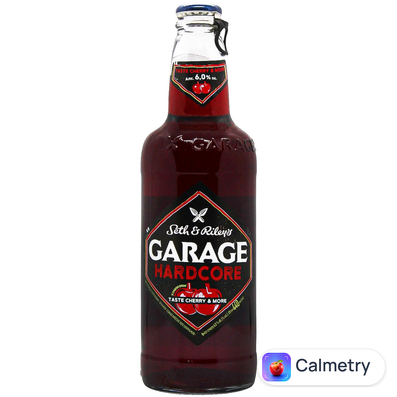 Пиво Seth&Riley`s Garage Hardcore Taste Cherry&More спеціальне 6% 0,44л — фото продукту