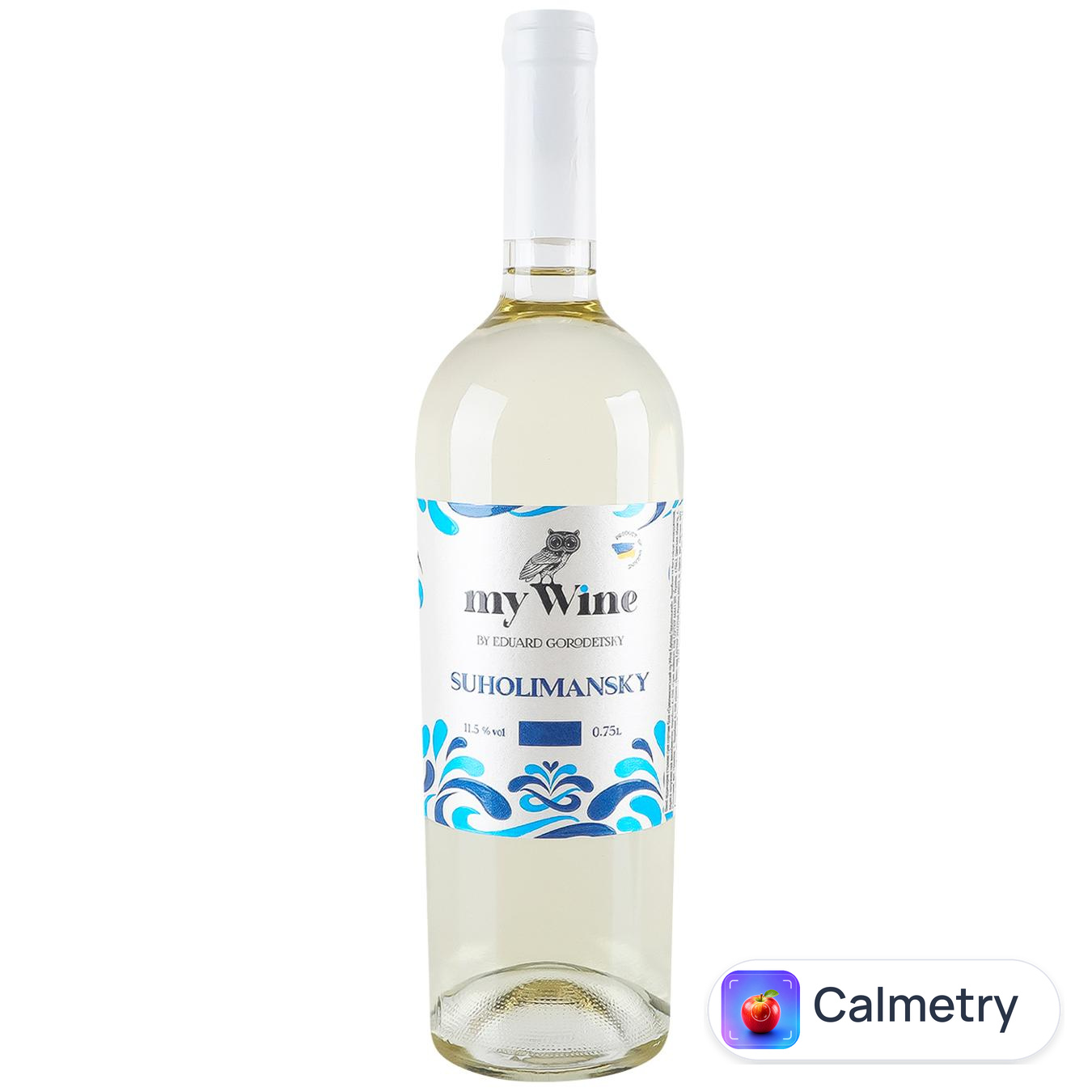 Вино My Wine by Eduard Gorodetsky Сухолиманський біле сухе 11,5% 0,75л