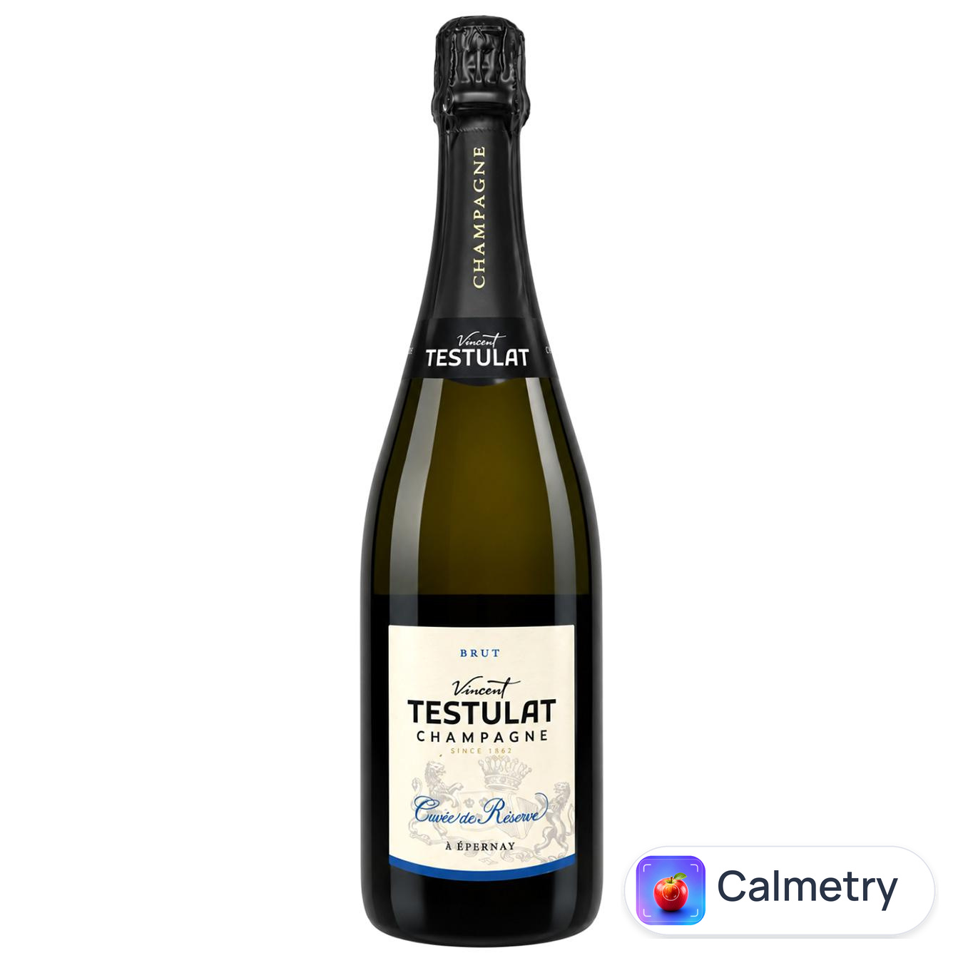 Вино ігристе Testulat Vincent Cuvee de Reserve біле брют 12% 0,75л