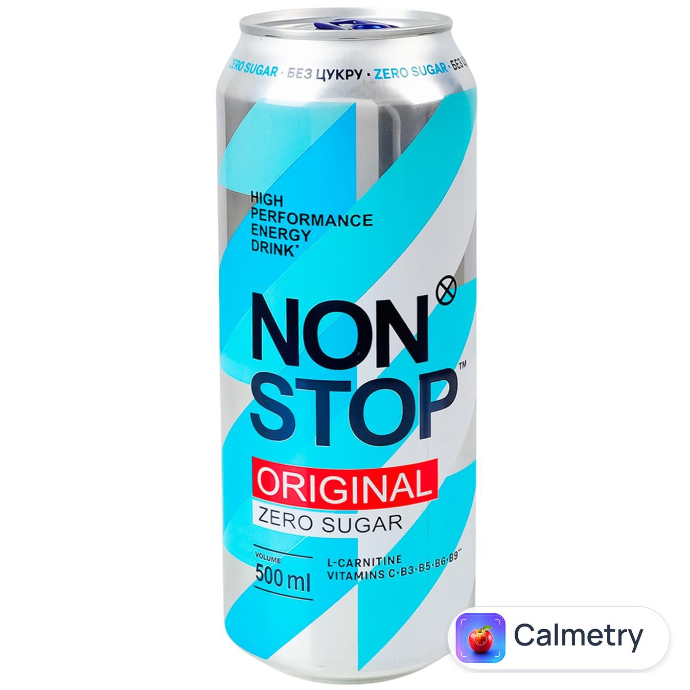 Напій енергетичний Non Stop Original без цукру 0,5л